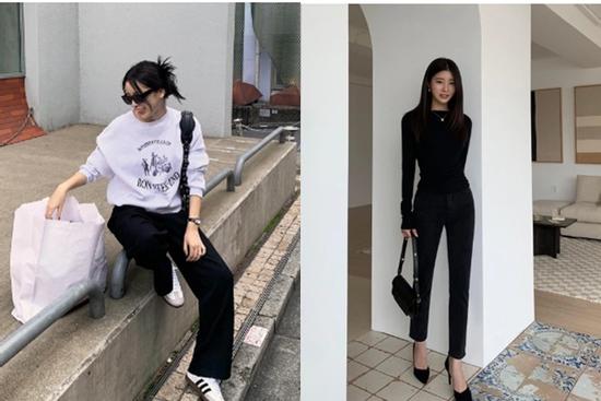 Mặc đẹp không khó nếu kết hợp quần đen với 5 mẫu áo mùa đông