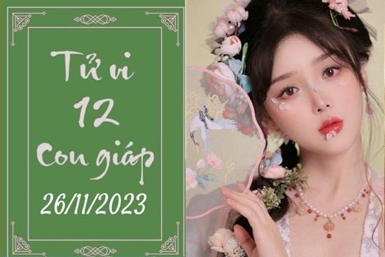 Tử vi vui 12 con giáp hôm nay ngày 26/11/2023: Mùi nỗ lực, Dần cố chấp