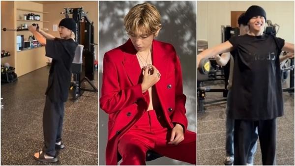 V (BTS) tiết lộ bí quyết để có thân hình chuẩn thần tượng-5