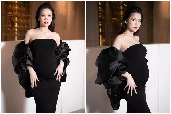 Nhan sắc rạng rỡ, xinh đẹp bất bại của loạt mẹ bầu Vbiz ở những tháng cuối thai kì-9