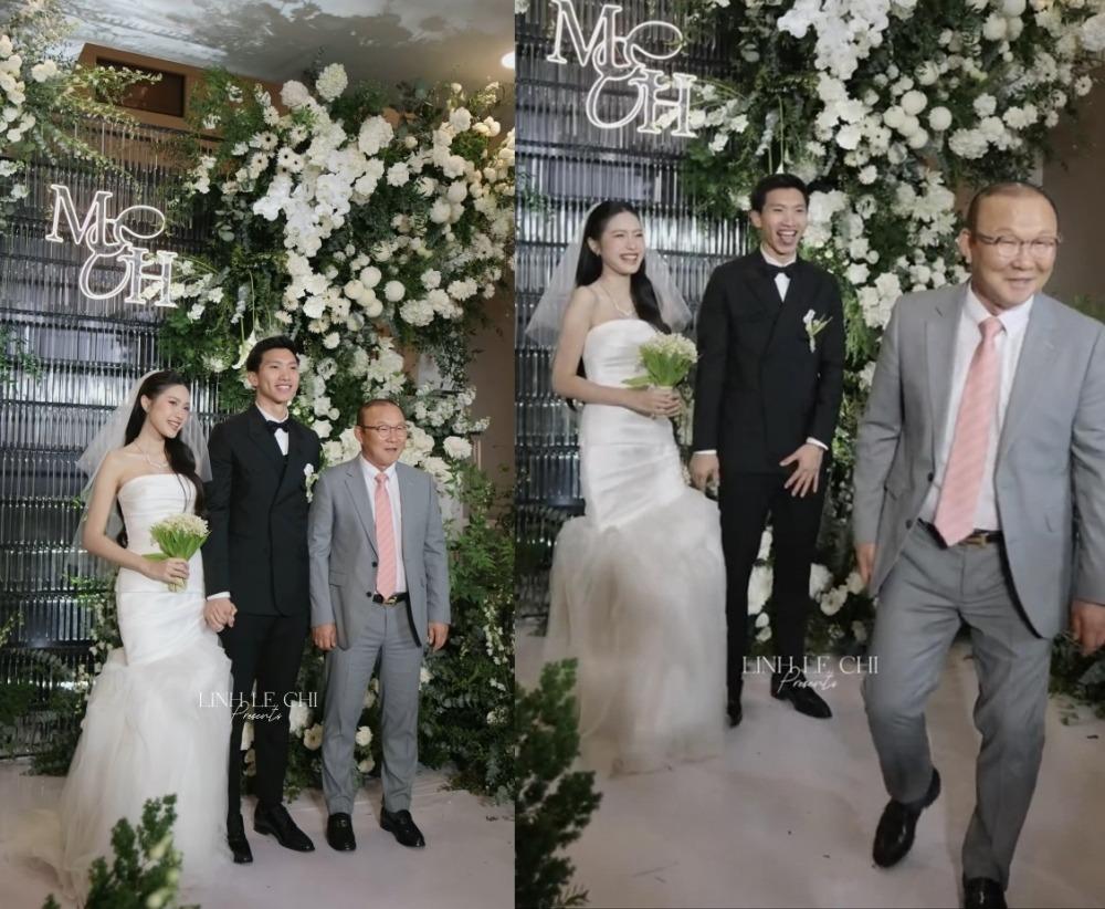 Thầy Park và dàn sao ĐT Việt Nam nô nức dự đám cưới Đoàn Văn Hậu-3