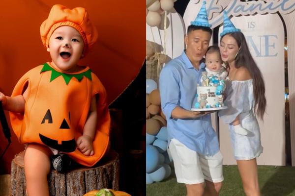 Con trai Bùi Tiến Dũng thích thú khi chập chững những bước đi đầu đời nhưng bố mẹ lại phải than thở một điều này!-7