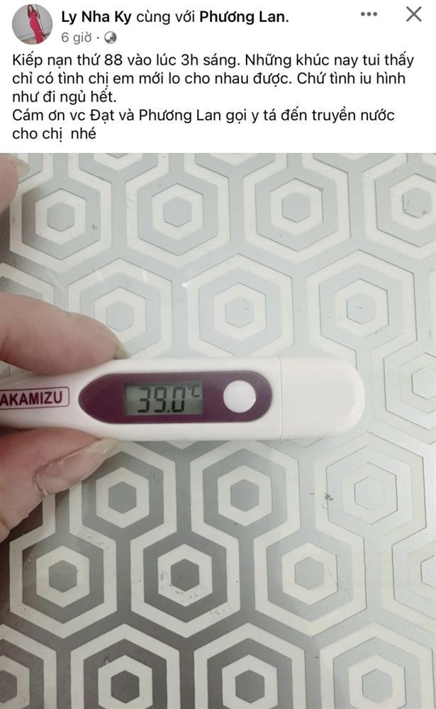 Lý Nhã Kỳ gây lo lắng khi gặp vấn đề sức khỏe lúc 3 giờ sáng, phải gọi y tá truyền nước gấp-2