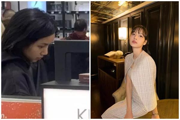 Lisa mái tóc xoăn lạ lẫm, gây sốt khi chụp cùng diễn viên Park Bo Gum-6