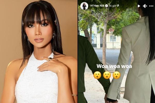 HHen Niê khoe nhẫn ngón áp út ngầm khẳng định hoa có chủ sau khi đăng ảnh tình tứ bên trai lạ?-6