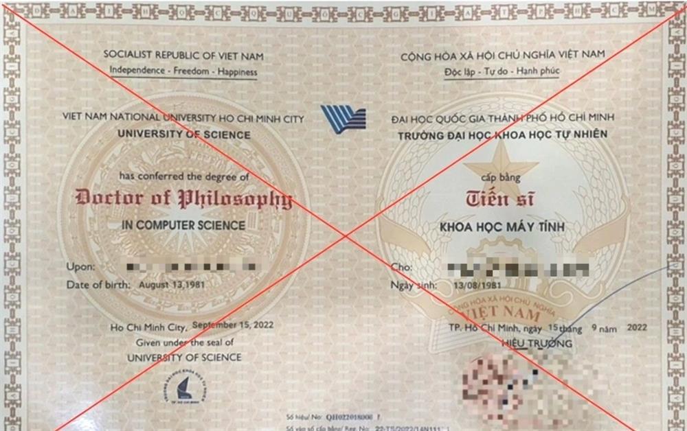 Vụ tiến sĩ siêu lừa nhiều trường sập bẫy: Chữ ký người này sang người kia-2