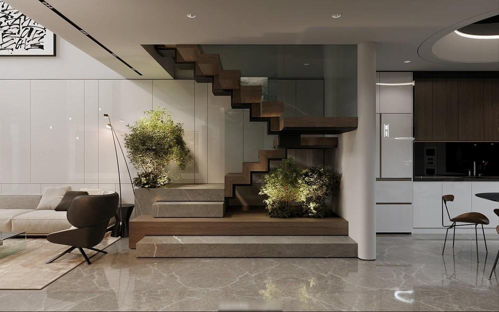 Không gian trong biệt thự 200m2 của vợ chồng Thúy Diễm - Lương Thế Thành-10