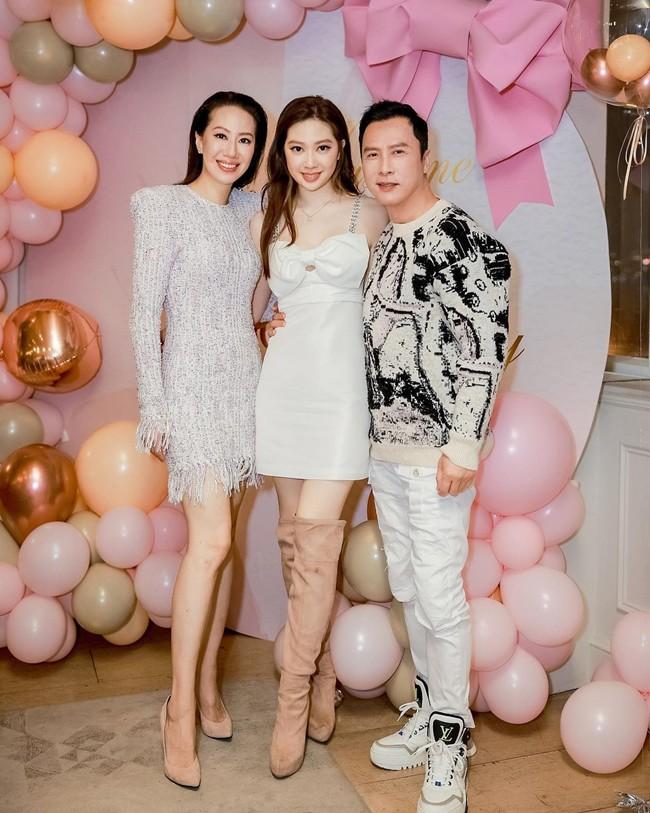 Chân Tử Đan và con gái cao 1m80 gây chú ý tại dạ tiệc xa hoa nhất hành tinh-6