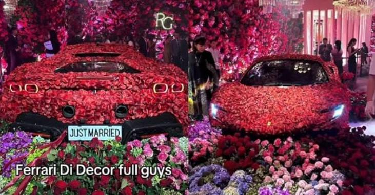 Đám cưới của cặp đôi siêu giàu, khách đến dự được nhận quà gần 5 triệu đồng-3