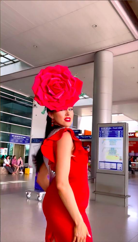 Người đẹp Mỹ mặc trang phục lạ mắt sang Việt Nam thi Hoa hậu Trái Đất-2