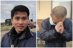 Người đàn ông Nhật rơm rớm xúc động khi chàng trai Việt đến nhà trả ví tiền