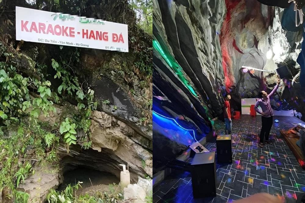 Xuất hiện quán karaoke hang đá ở Hà Giang gây xôn xao-1