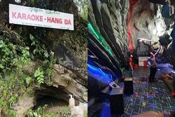 Xuất hiện quán karaoke hang đá ở Hà Giang gây xôn xao