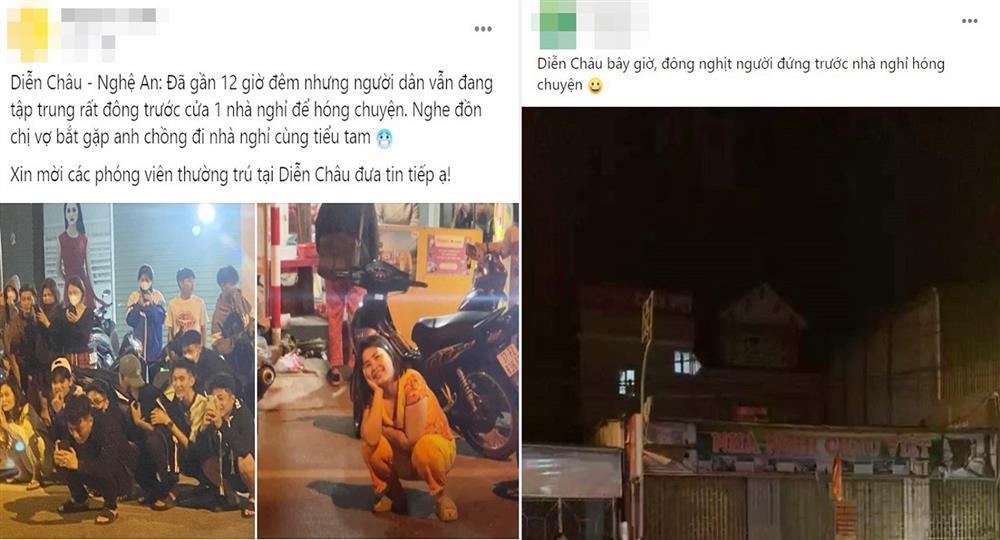 Nghệ An: Quốc lộ ùn ứ vì đám đông tụ tập xem đánh ghen-1