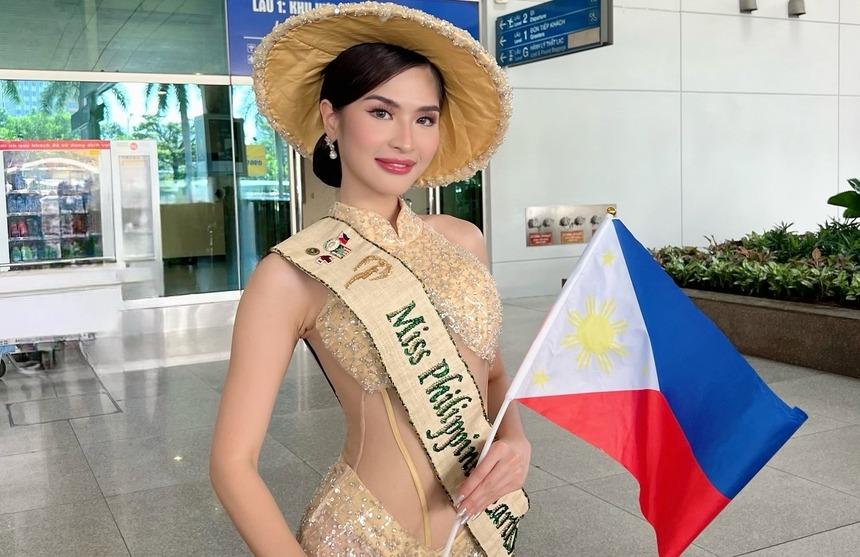 Loạt thí sinh Miss Earth 2023 diện áo dài khi đến Việt Nam-3