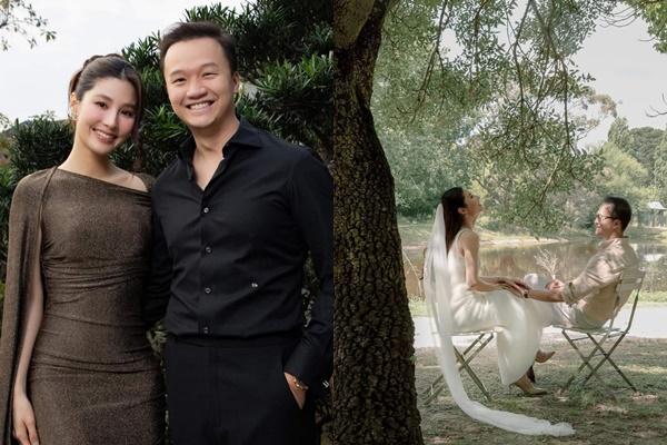 Diễm My 9X hé lộ thiệp cưới với bạn trai doanh nhân, thiết kế đơn giản nhưng vẫn sang trọng-8