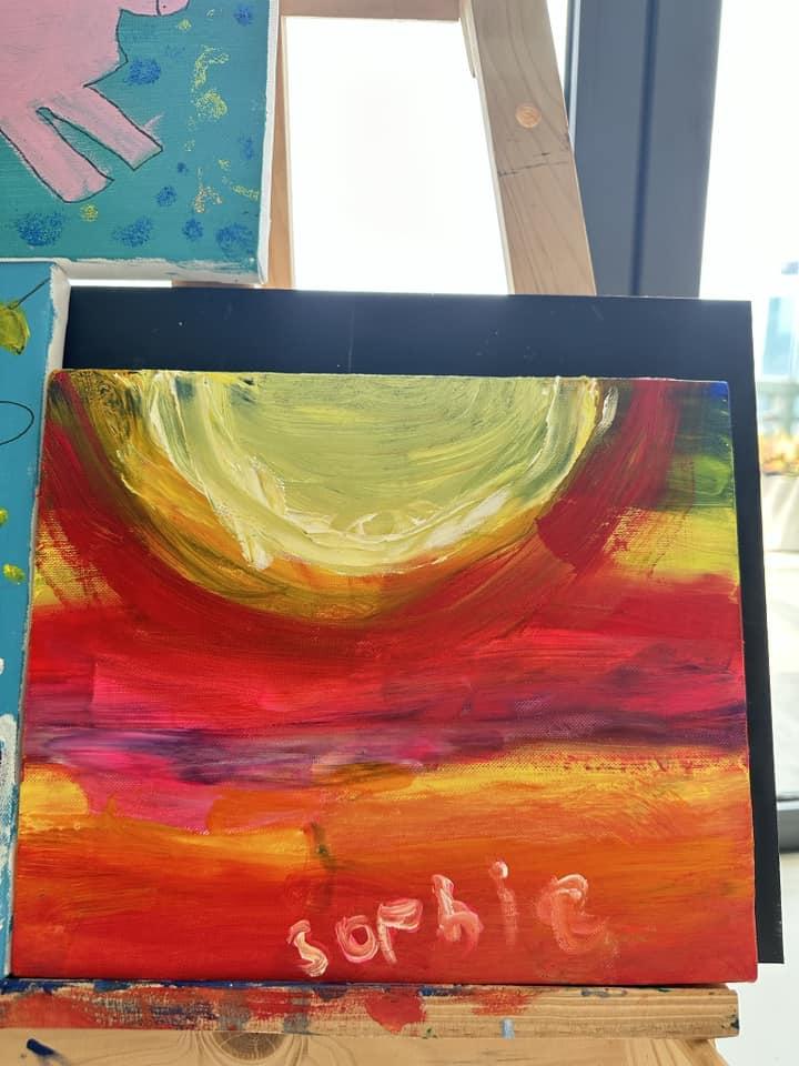 Mới 5 tuổi, con gái nhà Đặng Thu Thảo đã bộc lộ tài năng hội họa tài ba, được mẹ đầu tư học phí đắt đỏ!-3