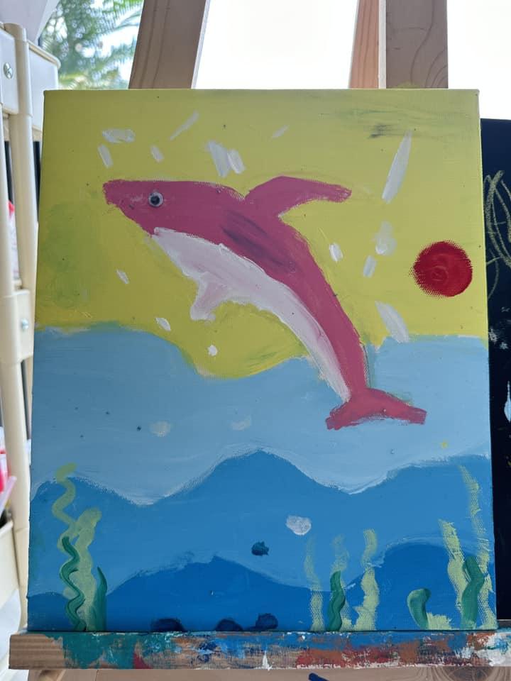 Mới 5 tuổi, con gái nhà Đặng Thu Thảo đã bộc lộ tài năng hội họa tài ba, được mẹ đầu tư học phí đắt đỏ!-5