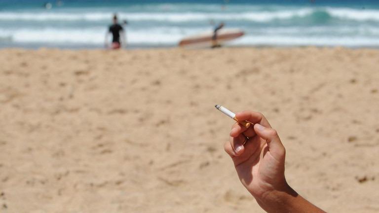 Pháp cấm hút thuốc trên bãi biển và trong công viên-1