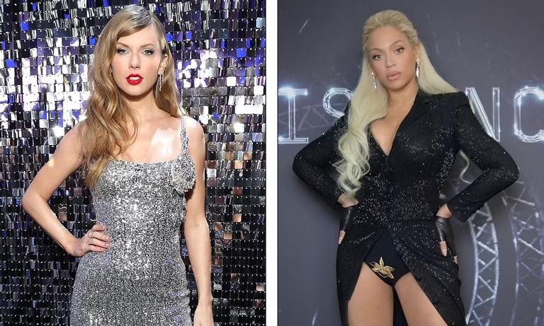 Beyonce mặc trang phục thêu chỗ nhạy cảm ra mắt phim, Taylor Swift tới ủng hộ-1