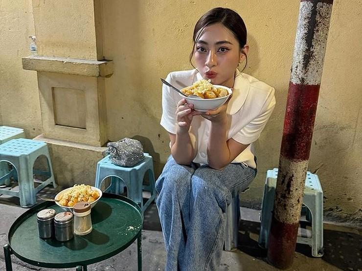 Đi ăn vỉa hè, Trâm Anh, Yến Xôi mặc đồ đơn giản vẫn hơn đứt nhiều mỹ nhân-2