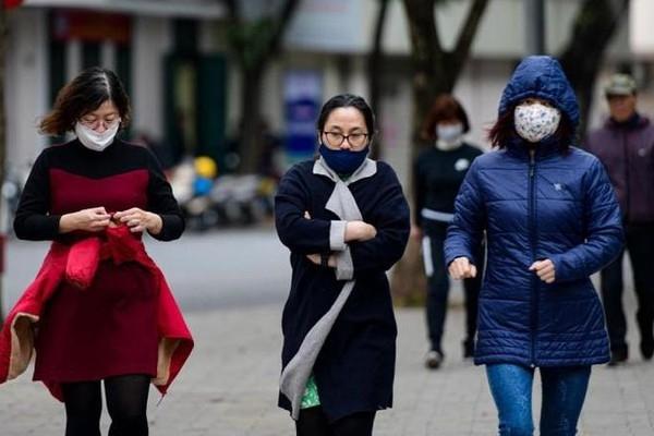 Hôm nay miền Bắc mưa nhỏ vài nơi, trời rét về đêm và sáng-2