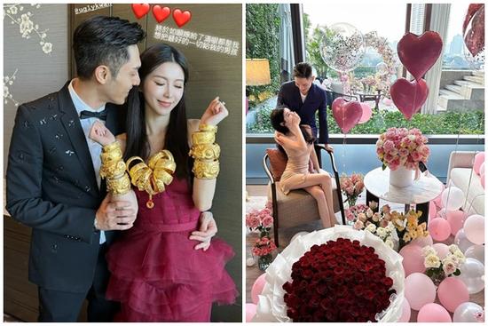 Đám cưới xa hoa của Quan Sở Diệu gây sốt, vợ kém 11 tuổi đeo 18 chiếc vòng vàng