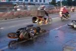 Chợ cháy ngùn ngụt ở Thừa Thiên Huế: Hơn 300 gian hàng bị thiêu rụi-3
