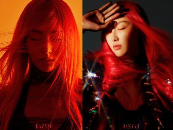 Cùng tạo hình tóc đỏ, Dương Mịch – Triệu Lệ Dĩnh bất ngờ bị mỹ nhân đình đám này vượt mặt-2