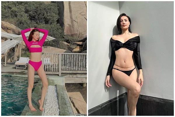 Ninh Dương Lan Ngọc diện đầm dính da đi ăn cưới, khoe rõ body thần Vệ Nữ-10