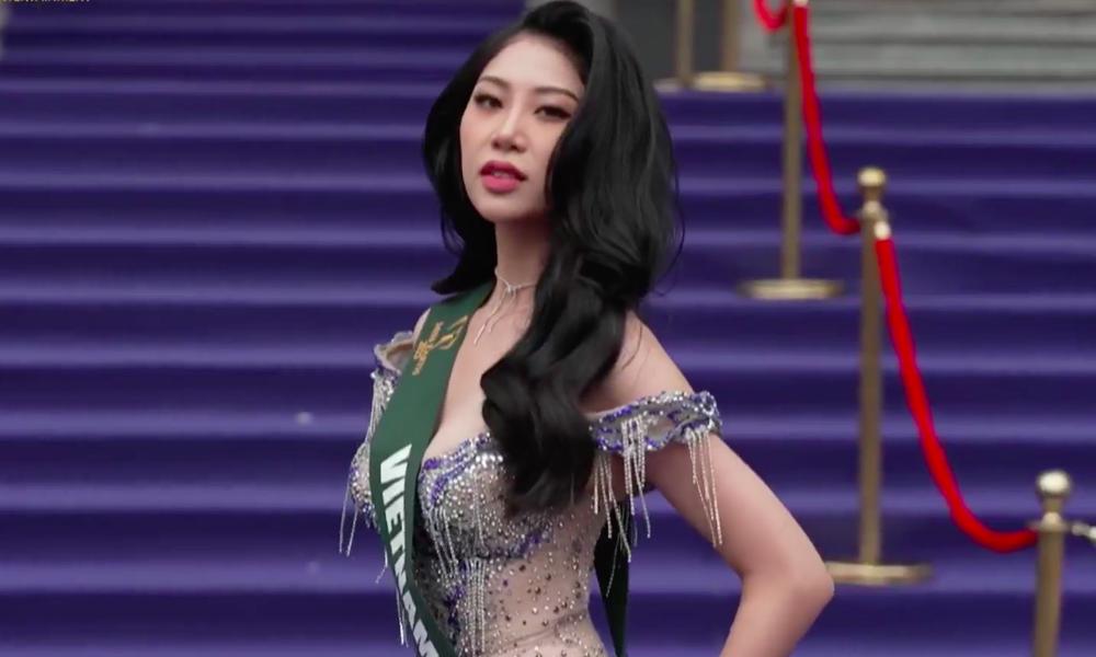 Đại diện Miss Earth Việt Nam 2023 liên tục vấp ngã, Trương Ngọc Ánh tiết lộ lý do xót xa phía sau?-1