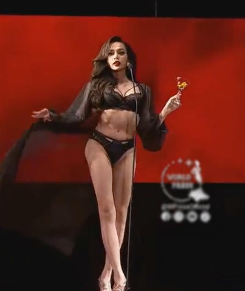 Lương Mỹ Kỳ gây sốt khi mặc áo tắm tại Thái, da trắng nõn hút 1,6 triệu lượt xem-5