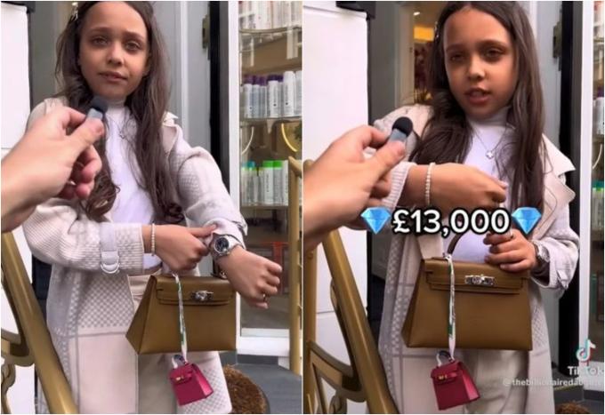 Rich kid 11 tuổi diện outfit hàng tỷ đồng, sở hữu siêu xe riêng gây xôn xao mạng xã hội-1