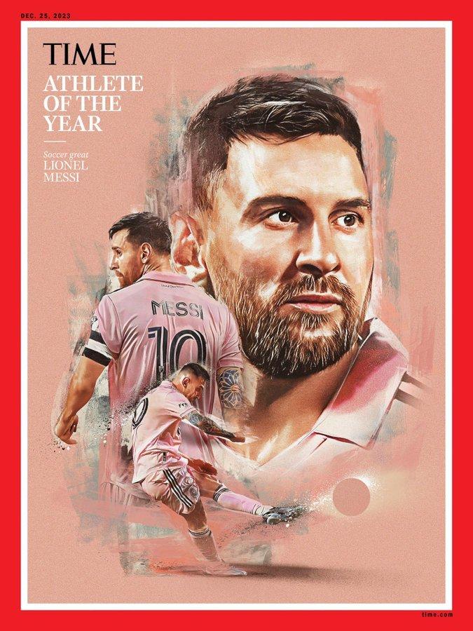 Messi tạo ra lịch sử, trở thành cầu thủ bóng đá đầu tiên được tạp chí Time vinh danh-1