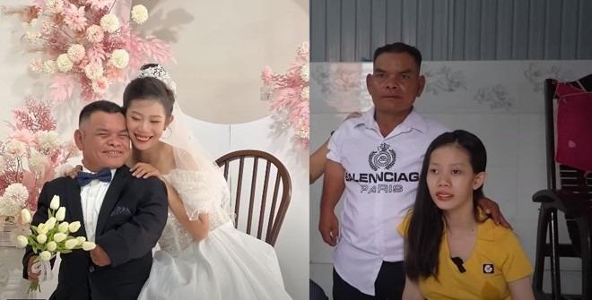 Ông chú tí hon 47 tuổi cao vỏn vẹn 1m cưới được vợ đẹp kém 26 tuổi nhờ liều: Mới đón con đầu lòng sau gần 1 năm đám cưới-1