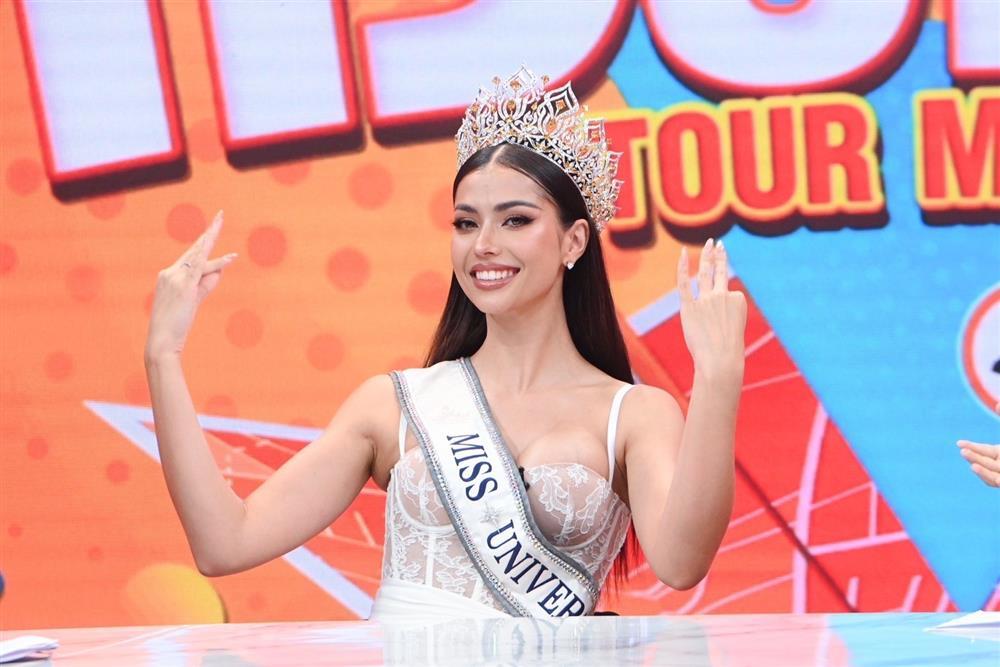 Á hậu Hoàn vũ 2023 chạy show liên tục sau khi về Thái Lan-1