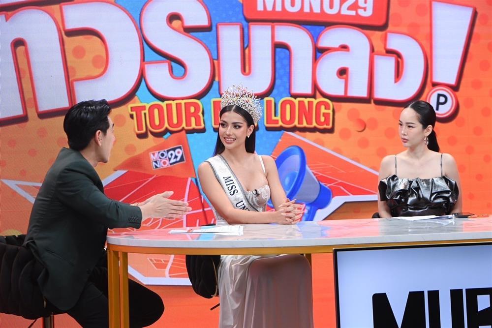 Á hậu Hoàn vũ 2023 chạy show liên tục sau khi về Thái Lan-2