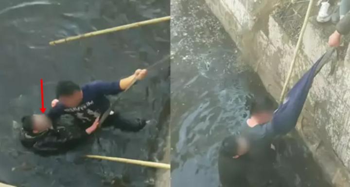 Cứu người nhảy cầu, người đàn ông làm ơn mắc oán, suýt bị dìm chết cùng-1