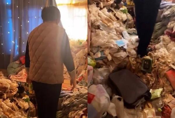 Cho cô gái thuê nhà, chủ nhà choáng váng khi thấy núi rác khách trọ để lại-1