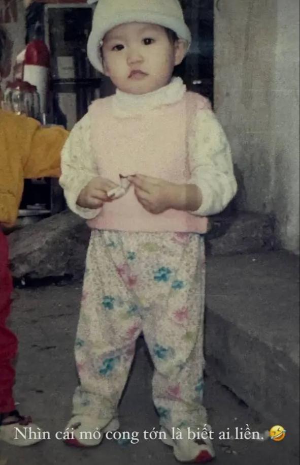 Loạt ảnh hồi nhỏ của Doãn Hải My: Xinh từ trong trứng, chính chủ tiết lộ một điểm đặc biệt-3