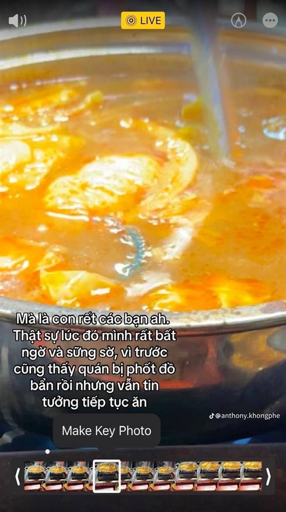 Xôn xao quán vỉa hè nổi tiếng ở Hà Nội bị thực khách phát hiện có rết trong nồi lẩu-4