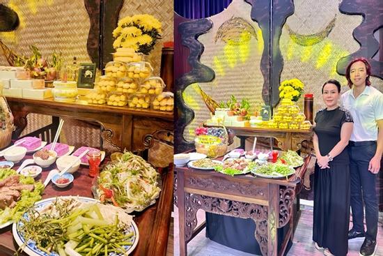 Việt Hương làm đám giỗ 3 năm cho Chí Tài tại sân khấu