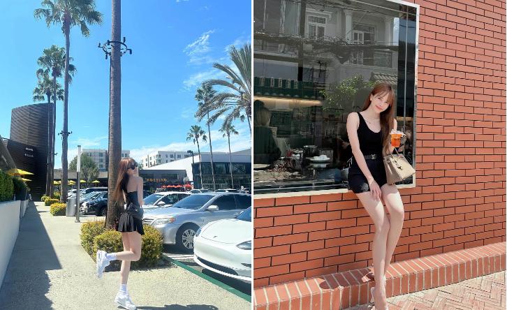 Thiều Bảo Trâm mặc đồ giống váy ngủ đi sinh nhật bạn-9