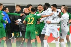 AFC phạt nặng một loạt cầu thủ Thái Lan ẩu đả tại AFC Champions League