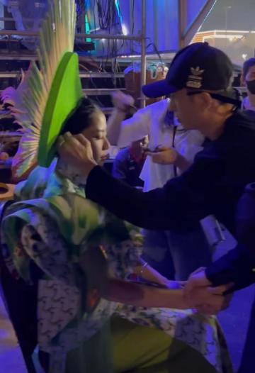 Sau ẩn ý chuyện không giữ được con, Nam Em được chồng sắp cưới hộ tống đi diễn, thần sắc thế nào?-2