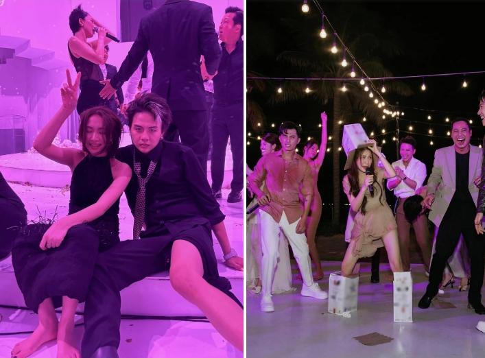 Hòa Minzy hành động lầy lội trong đám cưới, khán giả: Hết vui, lố lăng rồi-2