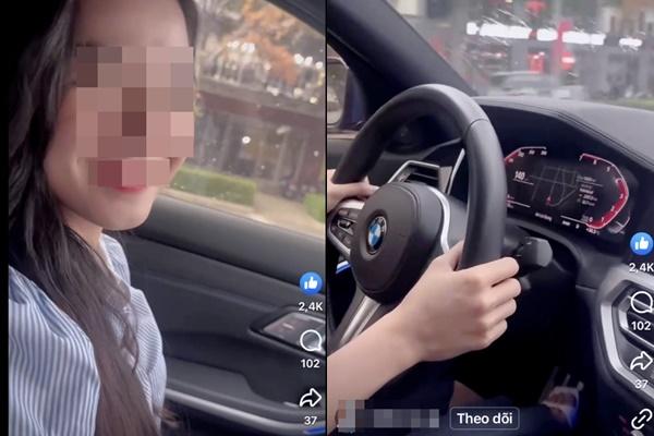 Cô gái lái ô tô BMW 140 km/h bị tước bằng lái 3 tháng-1