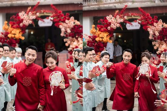 Dàn hot TikToker đẩy xe rùa đi hỏi vợ cho bạn gây sốt mạng xã hội