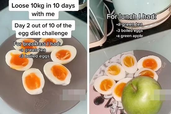 Bác sĩ phản hồi về chế độ ăn trứng 10 ngày giảm 10kg