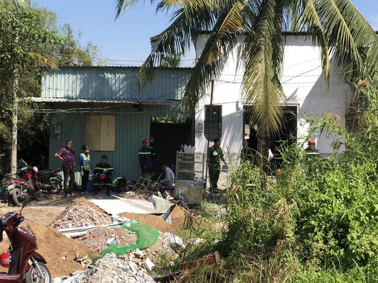 Sập nhà ở TP Thủ Đức, một người bị vùi lấp-1